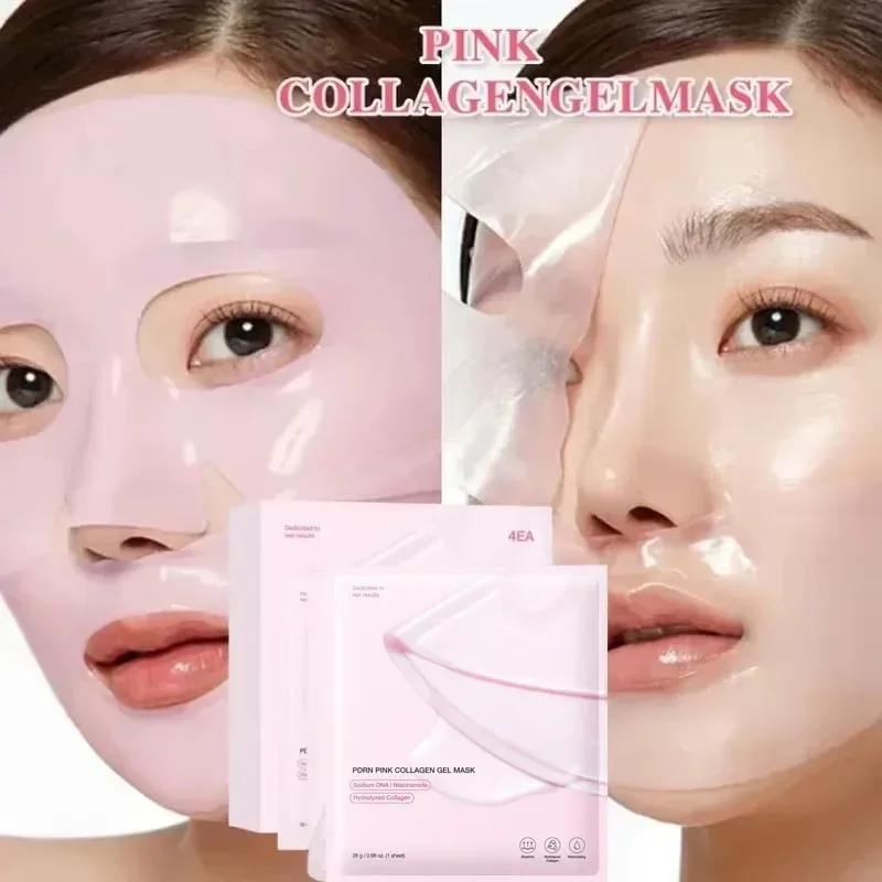 Übernachtungskollagenmaske Lachs DNA PDRN Gesichtsmaske für Glasleuchten Hautelastizität Feuchtigkeitsspendend Straffend Glatte koreanische Hautpflege