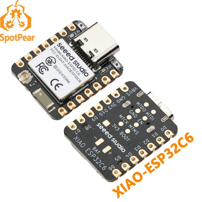 Xiao esp32c6 winzige super mini board wi-fi und bluetooth 5,0 für arduino für seeed studio esp32 c6