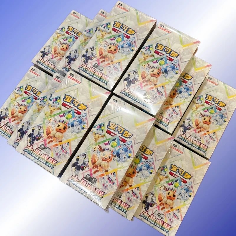 PTCG Originalbestand PTCG PKM Scarlet & Violet CSV9.5 Brilliant Gathering Vereinfachtes Chinesisch Booster-Sammelkarten Überraschungskarten