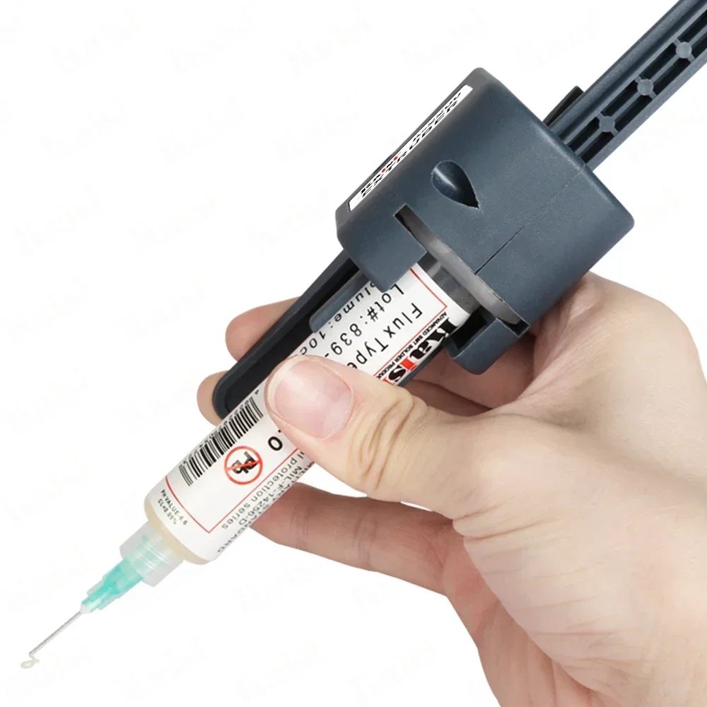 Kaisi K-2208 Universal Lotpaste Extruder Booster Manuelle Extruder arbeitssparende Klebepistole Telefon Schweißen Öl Flussmittel Putter Werkzeug