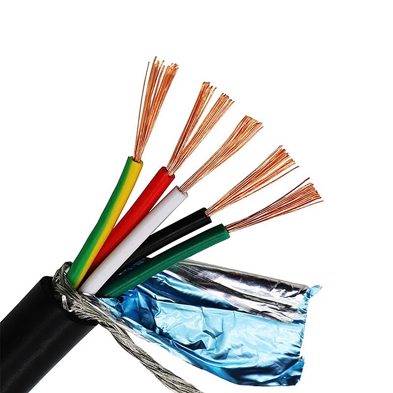 1/5/2/10m 2-10-adriges abgeschirmtes weiches Kabel ul2464 reines Kupfer 26 24 22 20 18awg rvvp Anti-Jamming 0,2-1mm ² Signals teuer kabel