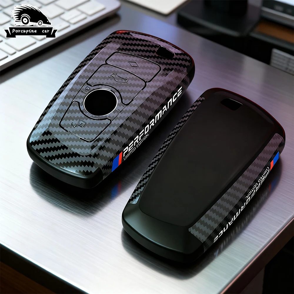 ABS Carbon Faser Auto Schlüssel Abdeckung Fall Für Bmw F20 F30 F31 F34 F10 F11 F25 I3 M3 M4 F15 F16 3 5 serie GT Auto-Styling Zubehör