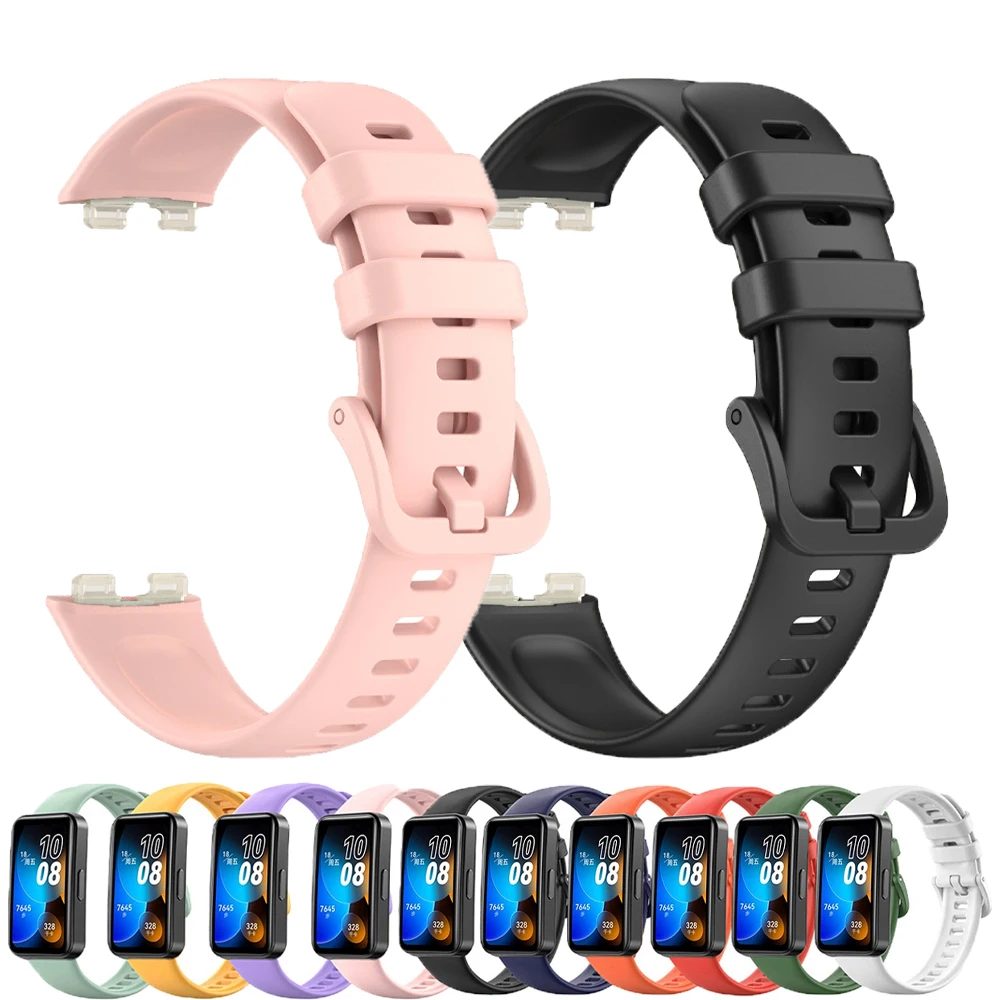 Strap Für Huawei Band 8 9 10 Strap Zubehör SmartWatch Ersatz armband Armband Silikon correa armband Huawei Band 8