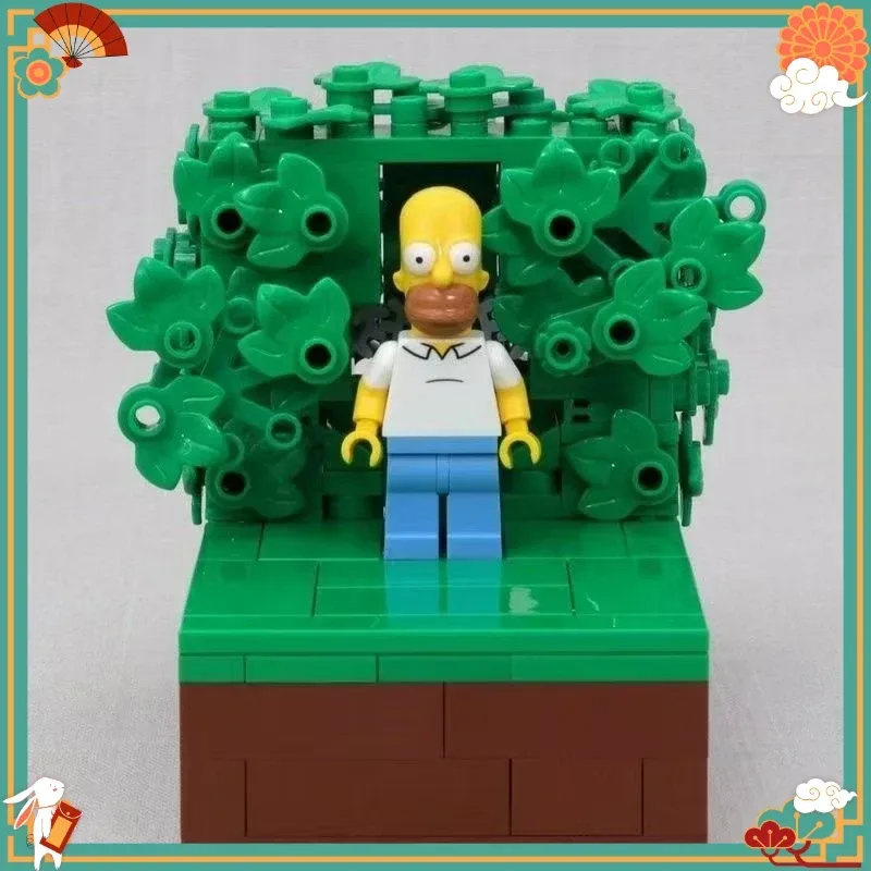 MOC Spot Homer fährt in den Busch zurück - Geburtstagsgeschenk, Weihnachtsgeschenk, DIY-Geschenk, Spielzeug für Erwachsene