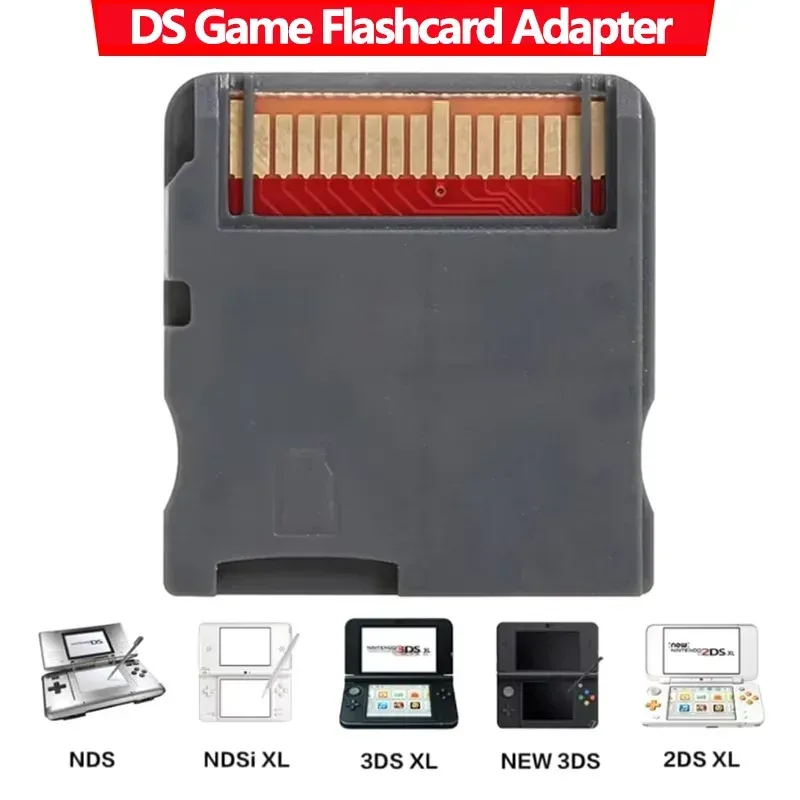 DS-Spielkarten-Adapter Retro-Videospiele Speicherkarte zum Selbst-Download für Nintendo 3DS NDS MD GB GBC FC PCE