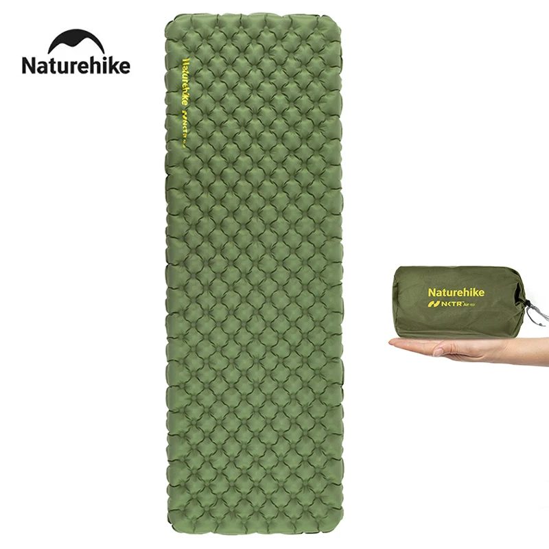 Naturehike 2024 Neue Camping-Matratze, 4,6 hochwertige, ultraleichte, zusammenklappbare Strand-Luft-Isomatte, Outdoor-Wander-Luftmatratze