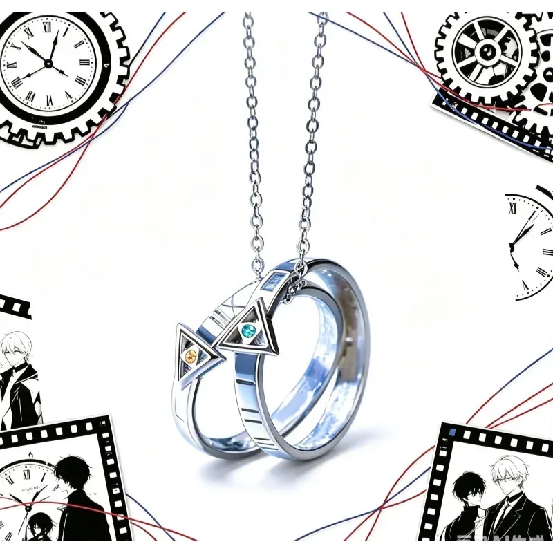 Link Click Lucas Jo Charles Lu Guang Halskette Cosplay-Zubehör Modische Cartoon-Anhänger Anime-Accessoires Luxusgeschenke