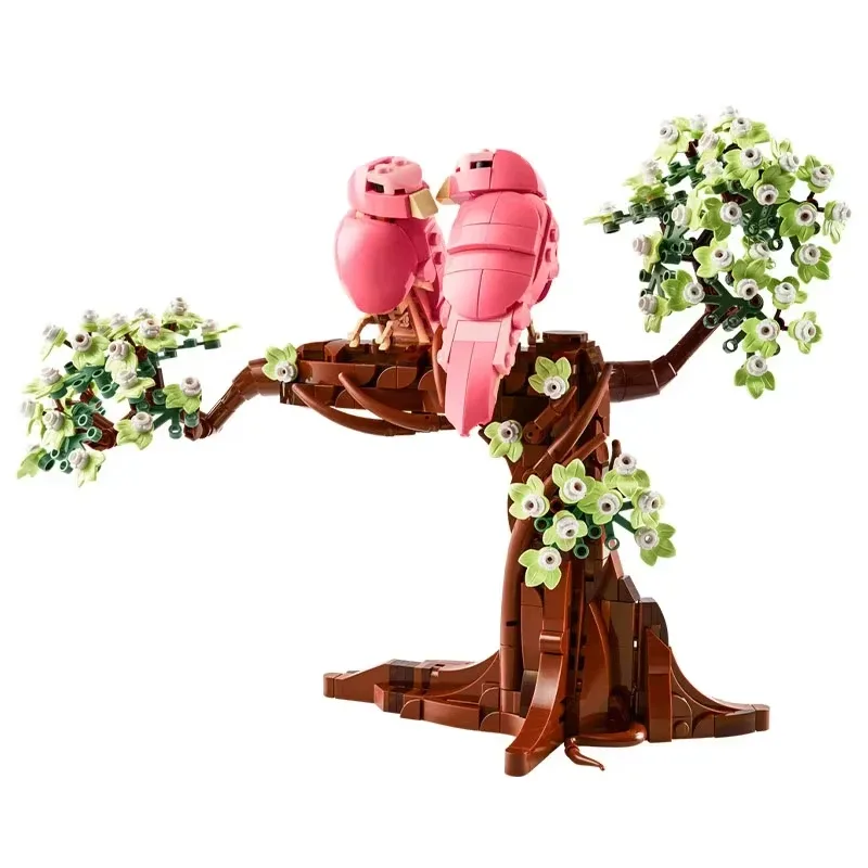 2026 neue kreative Serie 21365 Lovebirds Jungen und Mädchen Kinderpuzzle Bausteine Spielzeug Valentinstagsgeschenke