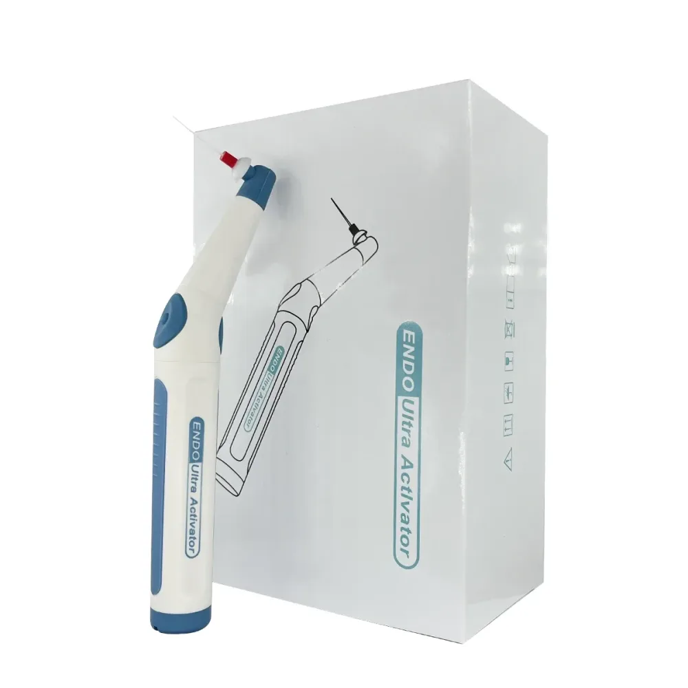 Dentaler Ultraschall-Aktivator Endo-Aktivator Irrigator USB Wiederaufladbarer Akku mit 60 Aufsätzen Kabelloser Wurzelkanal-Schallirrigator