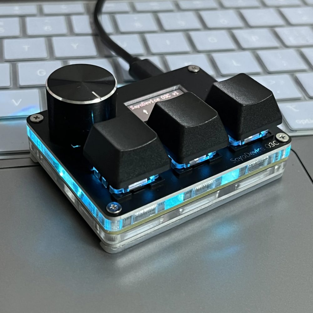 Rosa sayodevice osu o3c schnelle Trigger Hall-Schalter werben magnetische rote Schalter Tastatur mit Knopf Bildschirm Kopie Paste Shotcut