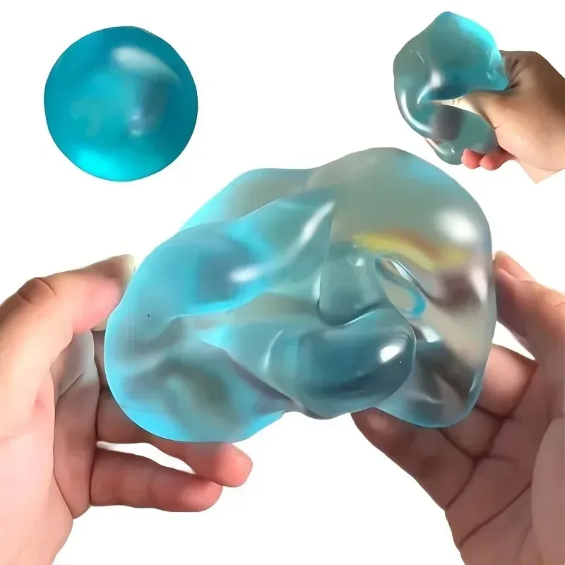 Blaue Maltose Squishy Spielzeuge Anti-Stress Sensorisches Fidget-Spielzeug Weiche Simulierte Transparente Blaue Maltose Langsam Zurückfederndes Entspannungsspielzeug