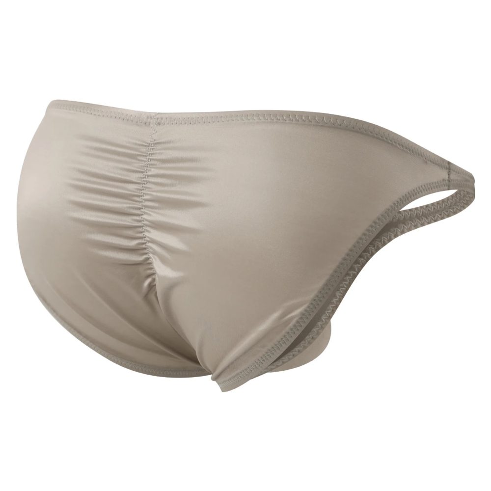 Herren Low-Rise Gym-Slips aus glattem Satin ? Sport-Trainingsunterwäsche für Bodybuilding, ultradünn, schnelltrocknend, Fitness-Workout, Po-Lifting