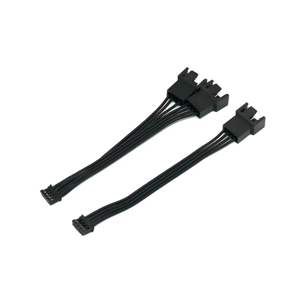 Angitu PC-Grafikkarte PH2.0 4Pin auf Normal PWM 3Pin/4Pin Lüfteradapterkabel Mini 4Pin GPU 1x 2x PWM-Kabel-10cm
