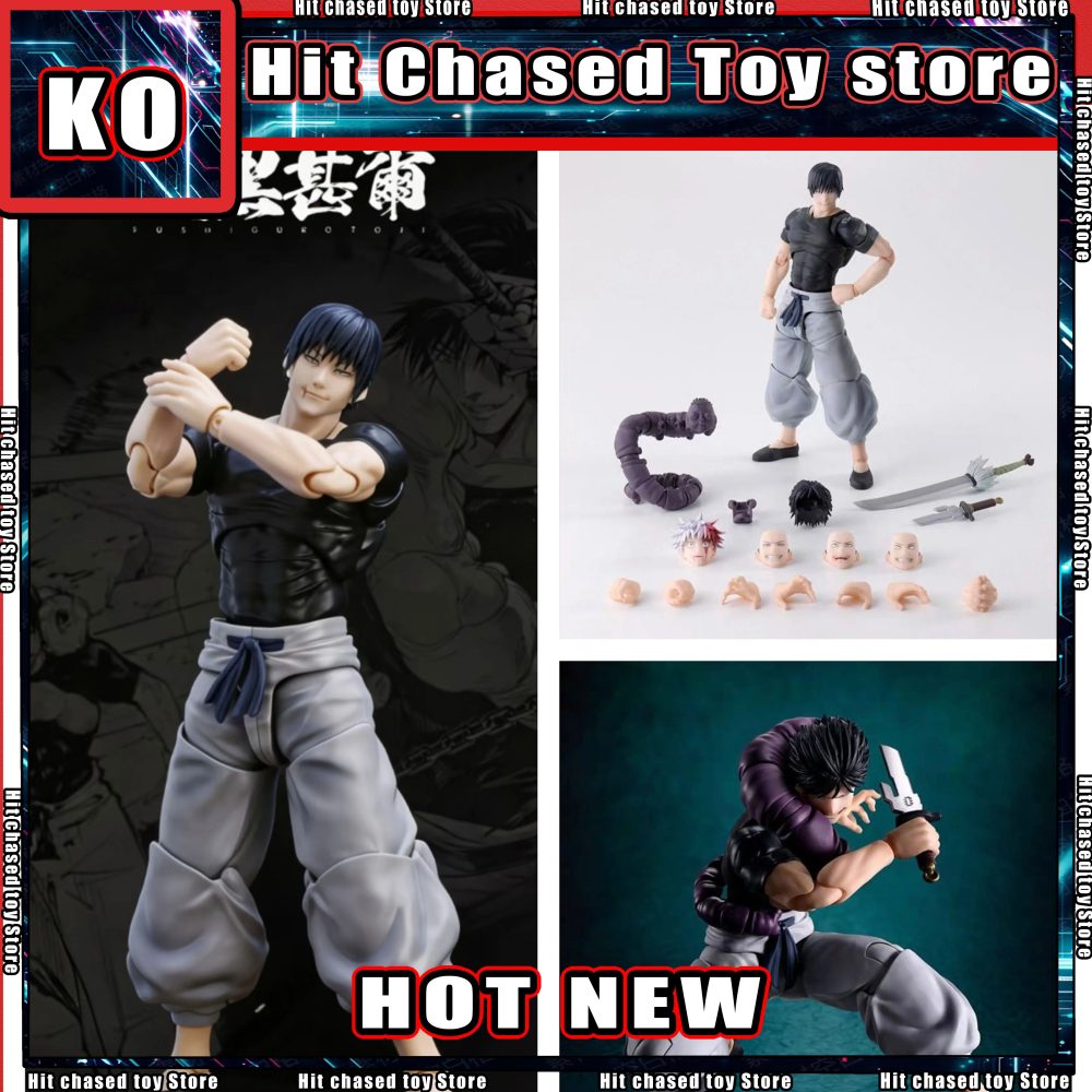 Brandneue KO Bandai S.H.Figuarts Shf Toji Fushiguro Jujutsu Kaisen Vorrätig Anime Action Sammelfiguren Modell Spielzeug Geschenke