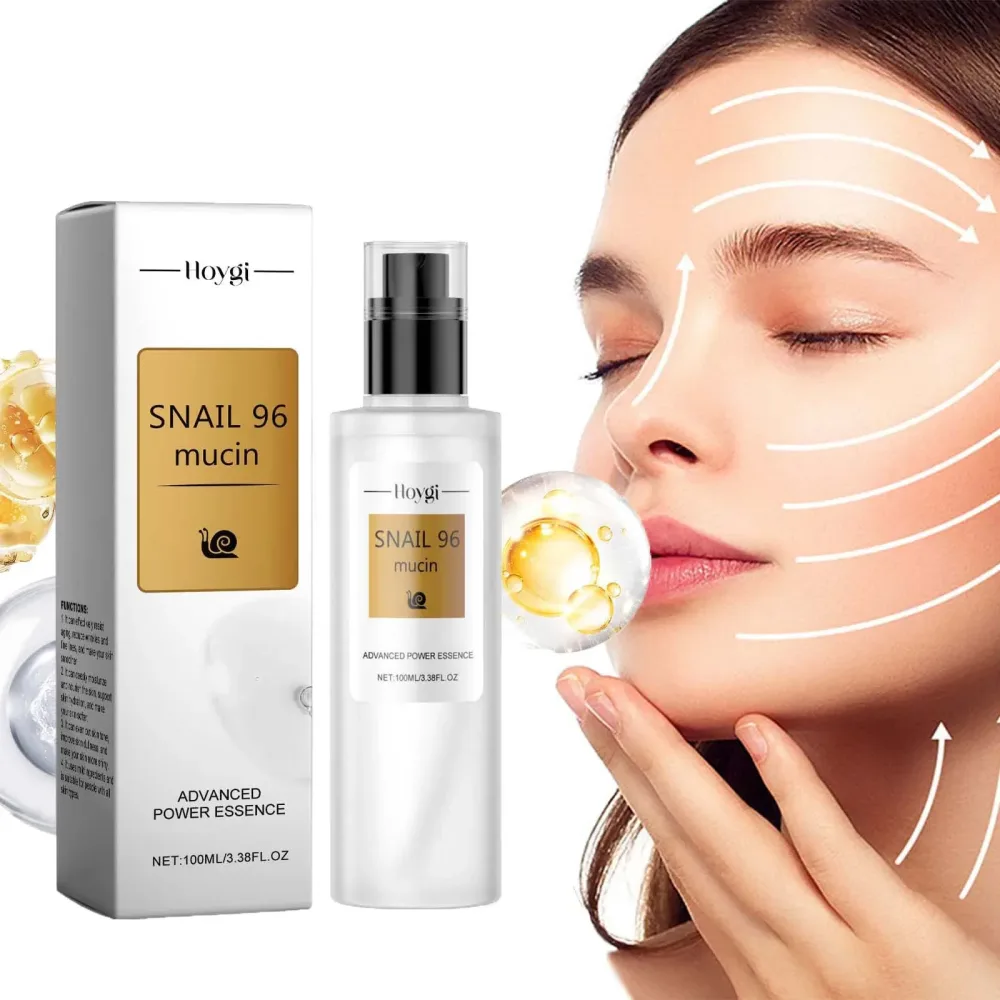 Precious Snail 96 Mucin Power Essence Glättung der Faltenreparatur Lift Firm Fade Fine Lines Aufhellende Hautpflege Feuchtigkeitsspendend