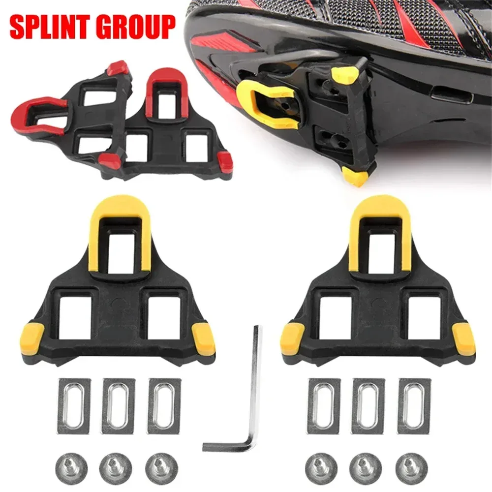 Rennrad Pedal Cleat SPD SL Fahrrad Pedale Platte Clip Selbstsichernde für SHIMANO Float Pedal Cleats Radfahren Schuhe Fahrrad Zubehör