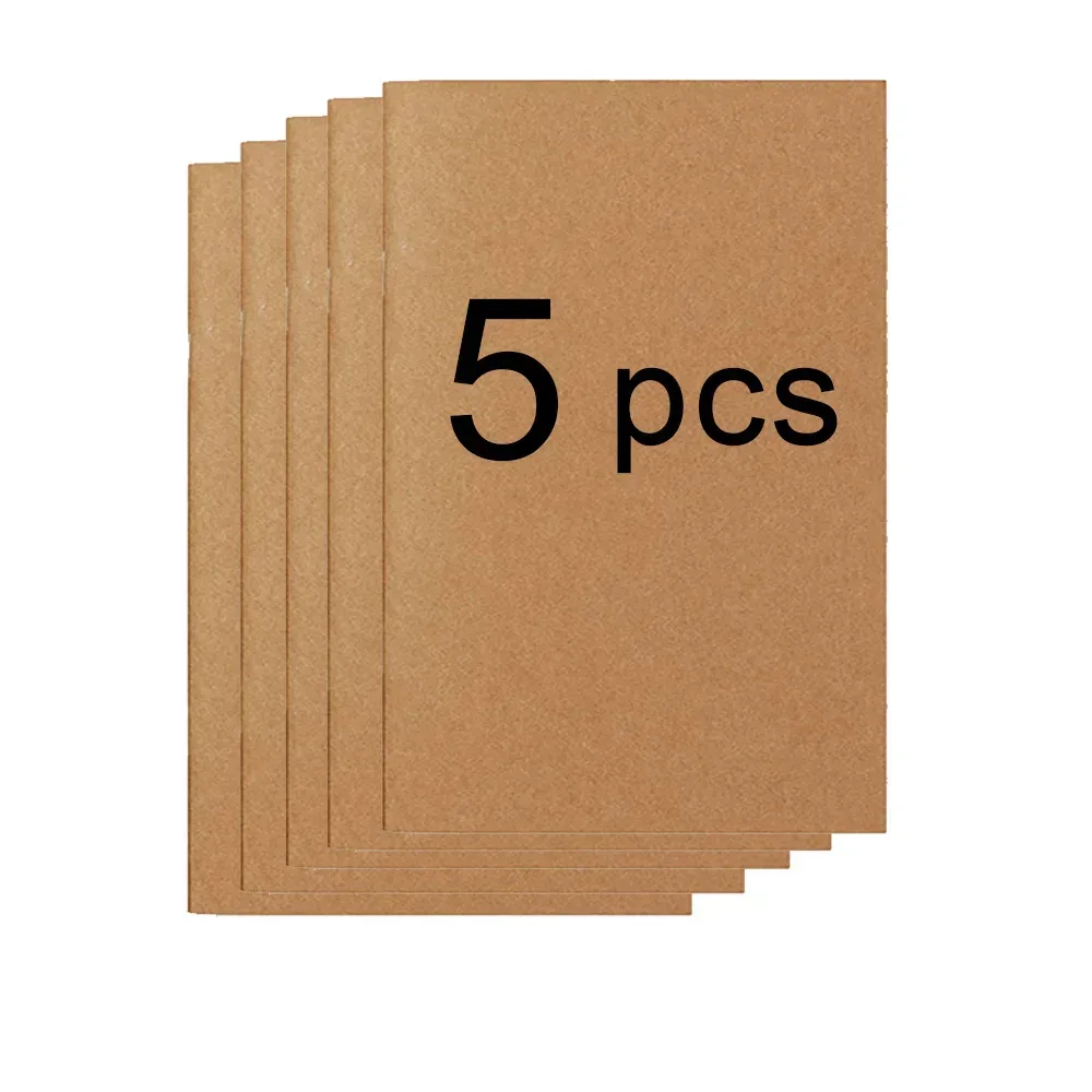5 teile/los Ersetzen Notizbücher 100GSM Journal Innere Papier 4 Größen 64 Seiten Einsätze Blank Grid Lineds A5 Notebooks Zurück zu Schule