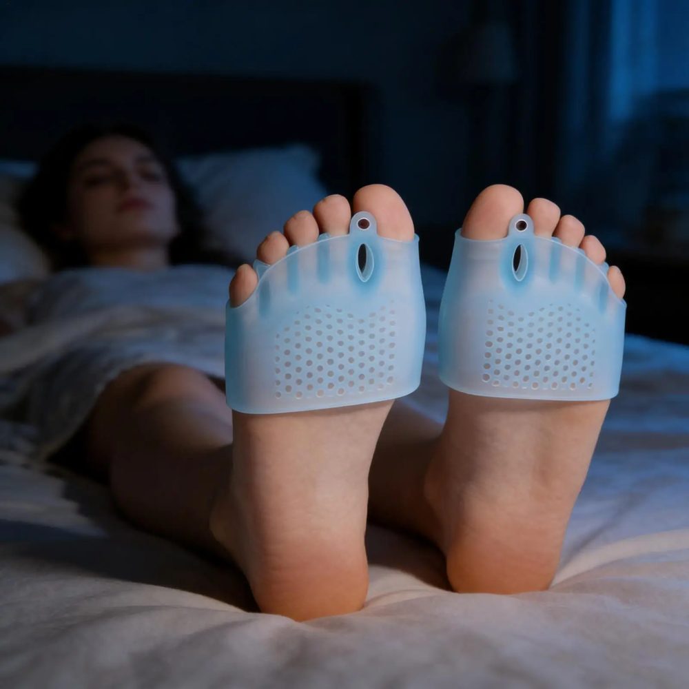 Zehentrenner, vom Arzt empfohlen, zur Korrektur von Fuß- und Hallux-Valgus-Schmerzen, Plantarfasziitis-Zehenglätter zur Verbesserung der Funktionsfähigkeit