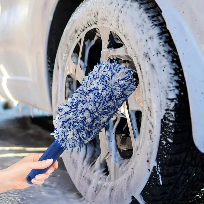 Auto Waschen Super Plüsch Mikrofaser Reifen Felge Radnabe Reinigung Pinsel Auto Schönheit Auto Waschen Pinsel Wartung Werkzeuge Reinigung Liefert
