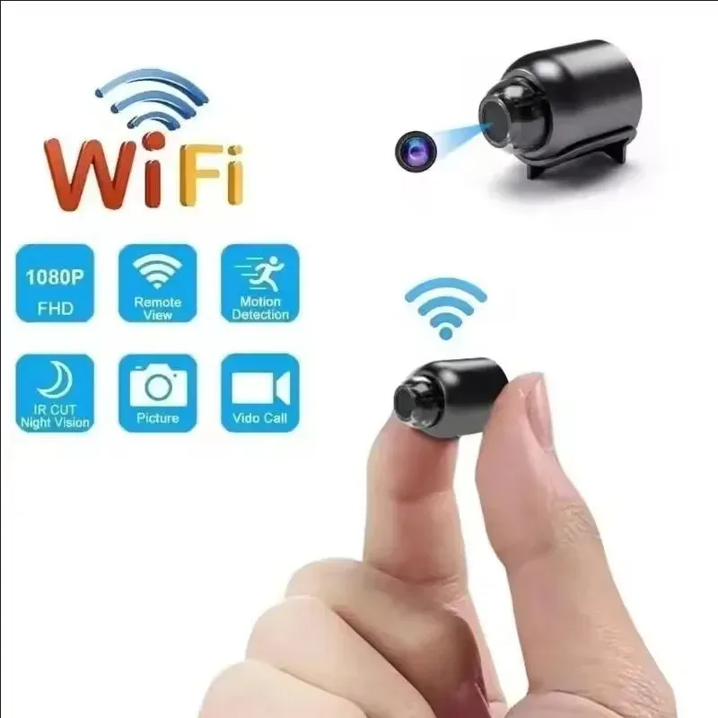 Mini X5 Kamera Kabellos 1080P Überwachungs-Sicherheitskamera Nachtsicht Bewegungserkennung Camcorder Mini-Kamera Monitor Smart Home
