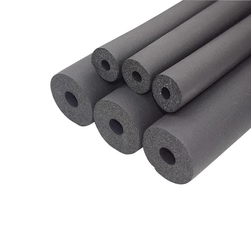 6mm-32mm Schwarze PPR-Schaumrohr-Isolierung Wasserdichte Rohrhalterung Thermische Schutzhülle Klimaanlagen-Zubehör