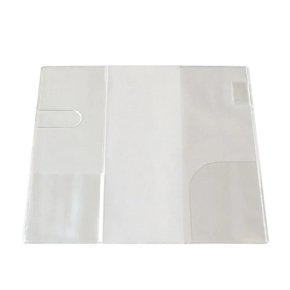 Langlebige A5/A6 Notebook Schutzhülle PVC Wasserdichte Buch Abdeckung Transparent Scrapbooking Abdeckung Agenda Planer