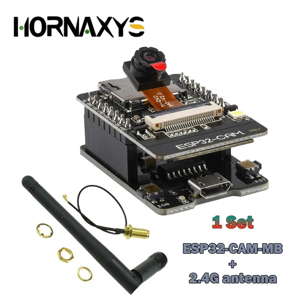 ESP32-CAM ESP32-CAM-MB MICRO USB ESP32 Seriell zu WiFi Entwicklungsboard CH340 CH340G 5V Bluetooth + OV3660 aktualisierte OV2640 Kamera