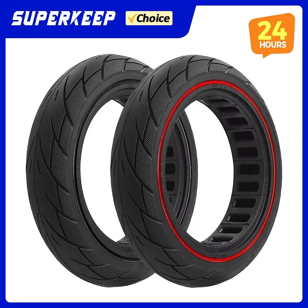 10x2.125 Vollgummireifen für Xiaomi 4 Lite 2. Gen, Mi4, Ninebot F20 F30 F40 Scooter, 10 Zoll pannensicher, 250x54 Ersatzteile