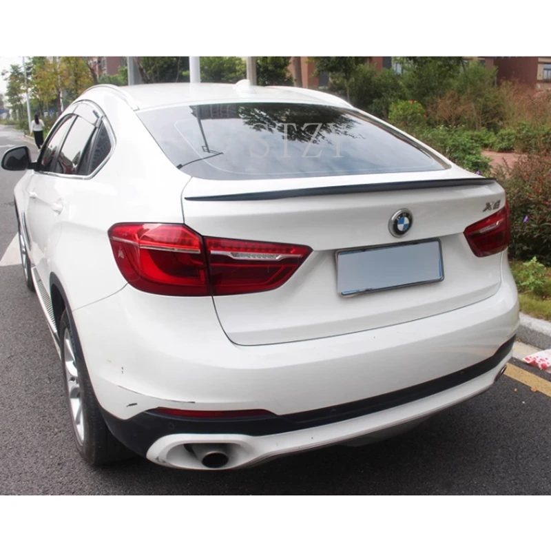 Auto Styling ABS X6 F16 2015-2019 Heckspoiler Stamm Flügel für BMW X6 F16 M-Performance Stil
