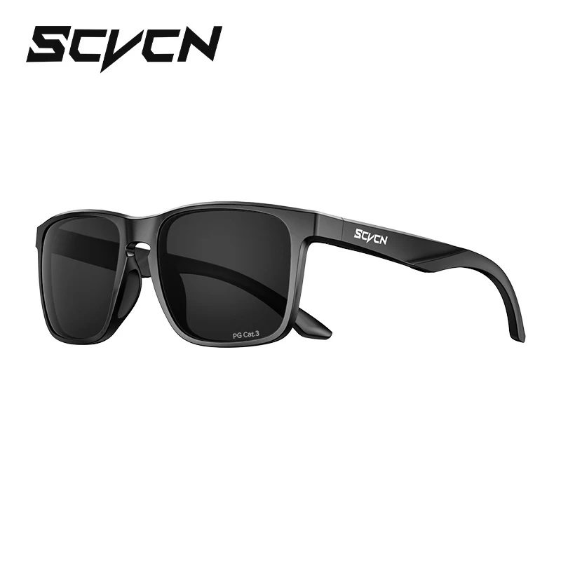 SCVCN Outdoor Polarisierte Sonnenbrille für Wassersport, Strand, Meer, Plattform, Angeln, Radfahren, MTB, Wandern, UV400-Schutz