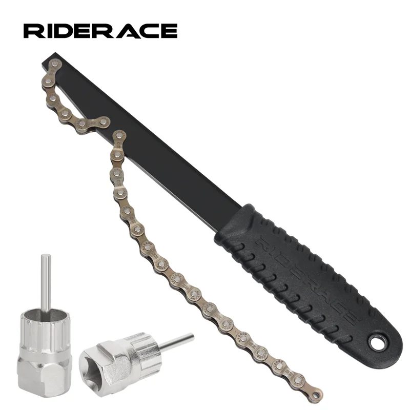 RIDERACE Fahrrad Kassette Schwungrad Entferner Kettenrad Extractor Bike Upgrade Rotor Verschlussring Entfernung Schlüssel Kette Peitsche Reparatur Werkzeuge