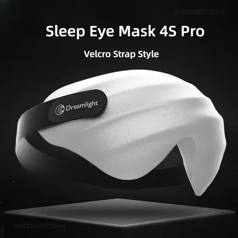 Dreamlight 4Spro Airbag Augenmaske Seidentextur Verdunkelungs-Schlafmaske für Erwachsene bei Augenermüdung Stereoskopische Schlafmaske Verstellbare Augenmaske