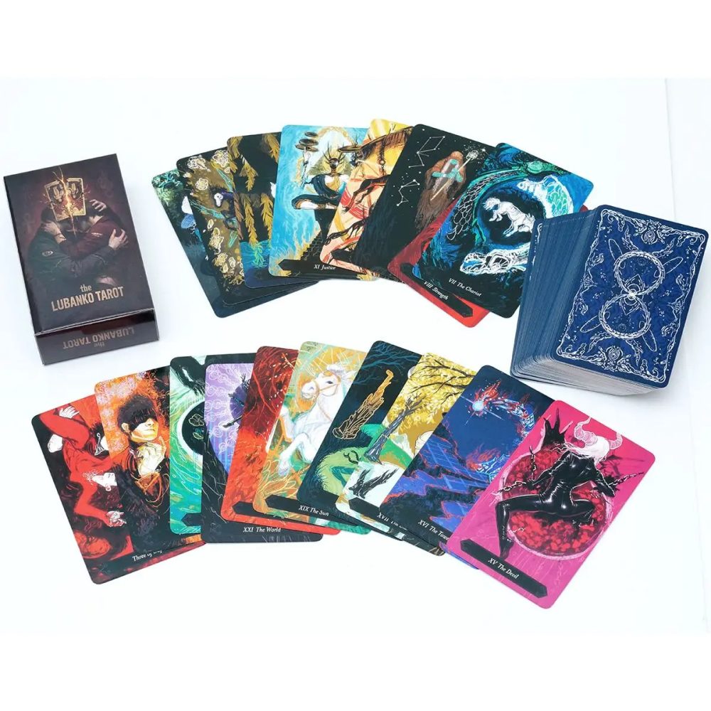 Das Lubanko Tarot-Deck ? 80-Karten-Set mit mythischen und sinnlichen Motiven für moderne Wahrsagerei und Selbstfindung