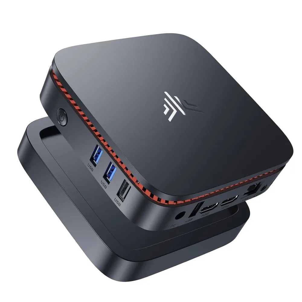 NIPOGI Mini-PC Intel Pentium Silver N5030 Prozessor 8GB LPDDR4 256GB M.2 2280 SSD Wifi5 BT4.2 BIS ZU 2TB Mini-PC Windows 11