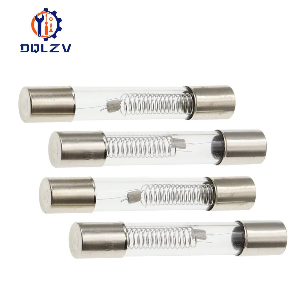 5KV Spezielle Mikrowellenherdsicherung 6X40MM 0,65A 0,7A 0,75A 0,8A 0,85A 0,9A 1A Glasrohrsicherung 5000V 700MA 6x40mm Hochdrucksicherung