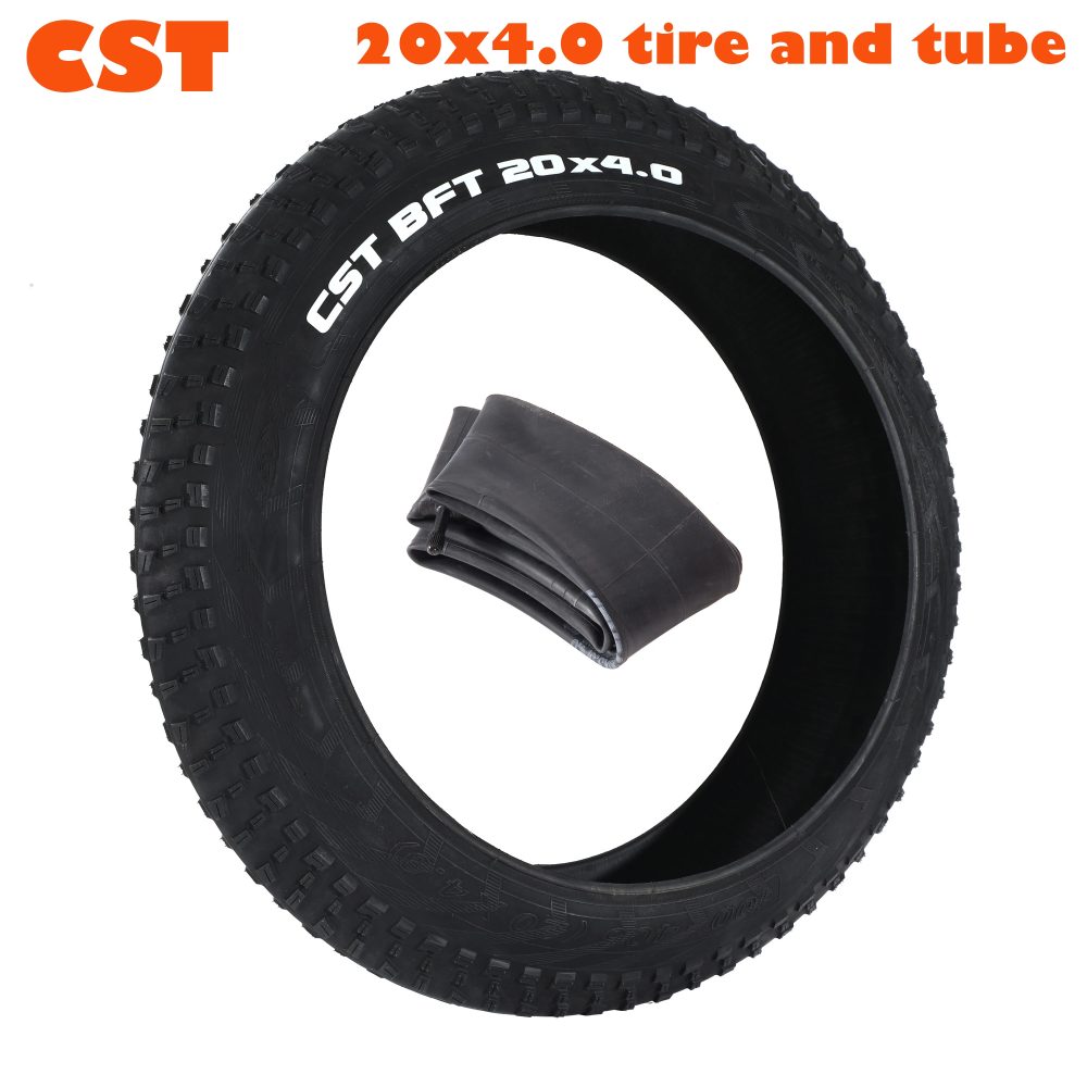 CST BFT 20 Zoll Fat Tire Schnee- und Strandfahrradreifen 20x4.0 Elektro-Snowmobile MTB Fahrrad Anti-Rutsch Fat Tire / Schlauch