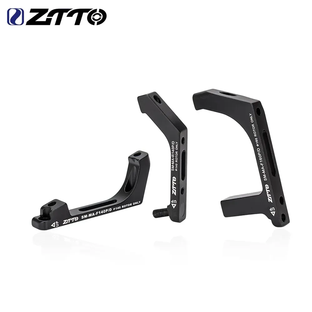 ZTTO Gravel Rennrad-Bremsenadapter, flache Halterung, 34 mm, 71 mm auf Post-Montage, 74 mm, 140 mm, 160 mm Rotor, Fahrrad-Bremssattel-Konverter