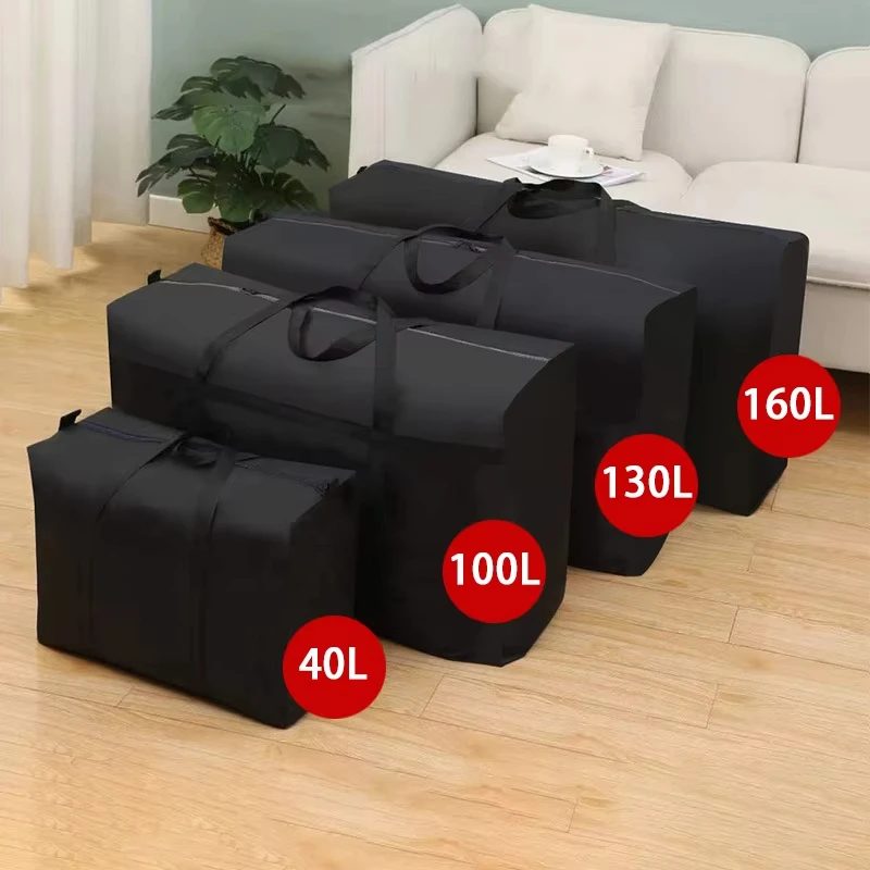 Extra große wasserdichte Umzugsgepäcktaschen, Wäsche-Einkaufstasche, faltbare Gepäck-Reisetasche, große Kapazität, Quilt-Organizer