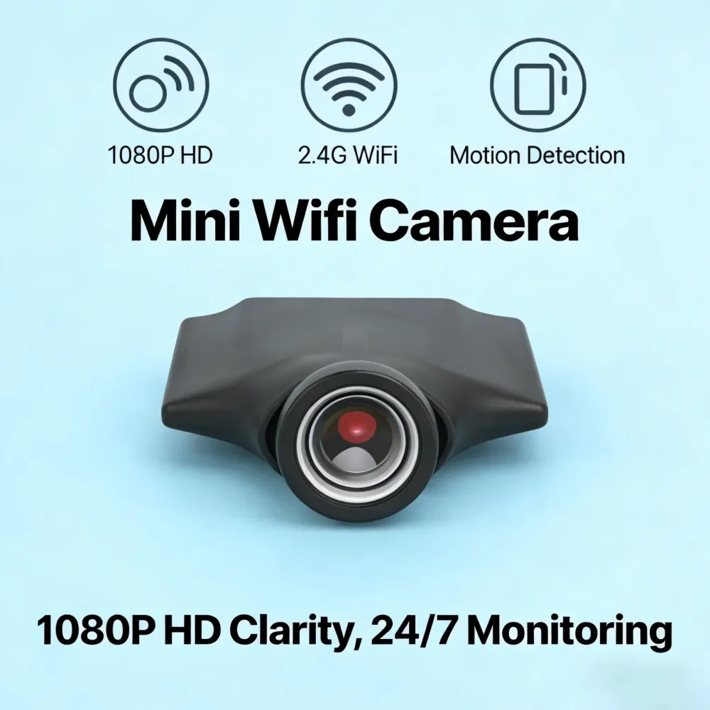 HD 1080P Mini WLAN-Kamera DIY Videorekorder mit Bewegungserkennung für Heimsicherheit
