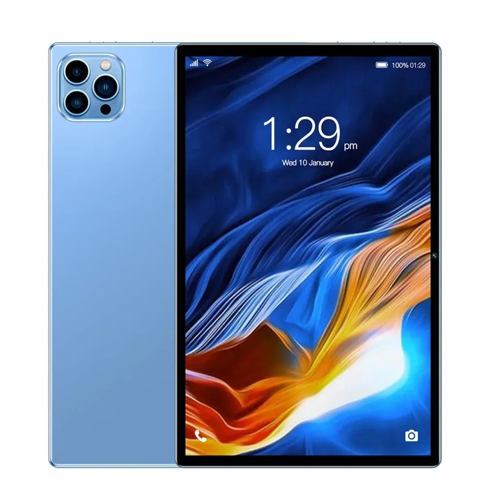 BDF Android 10,1 Zoll Tablet PC Google Play Octa Core Dual Kameras Dual SIM 3G Telefon Anruf Tablets Bluetooth Wifi 4GB + 64GB ROM