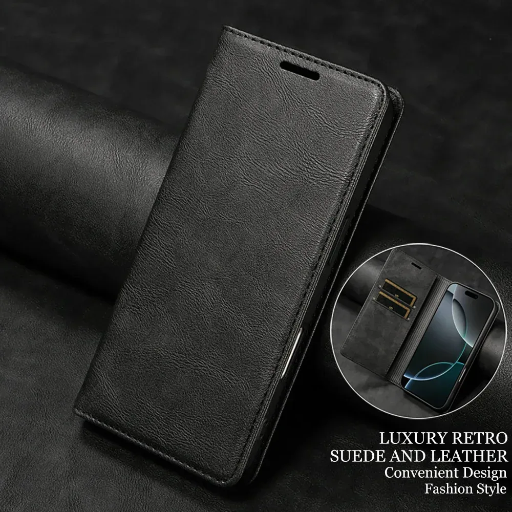 Für Xiaomi Poco X8 Pro Max 5G RFID Leder-Karten-Flip-Hülle Poco F9 Ultra F8 M8 X8 Pro Brieftaschenhülle Mi F9 Pro M8 Magnetische Abdeckung