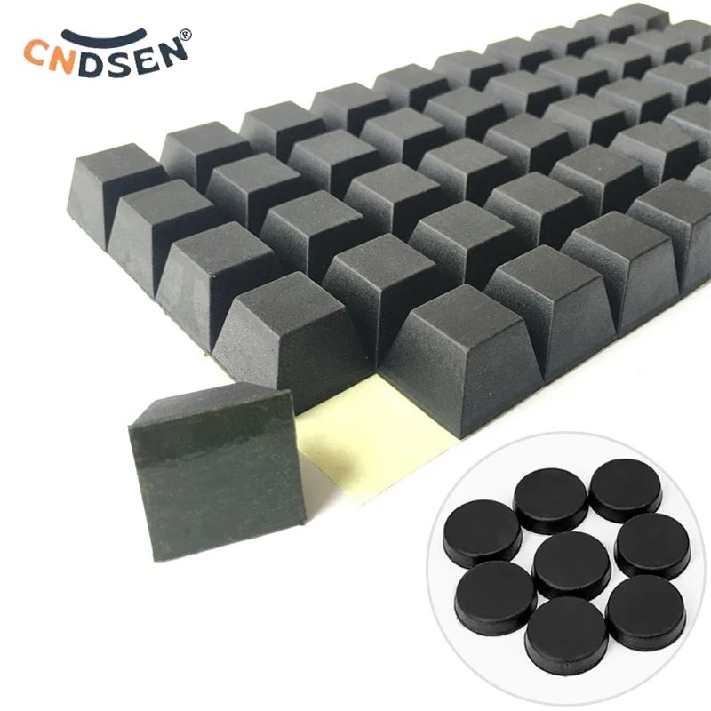Gummi-Möbelfüße, selbstklebende Anti-Rutsch-Pads, Protektoren, Absorber, Vibrationsabsorption, Gummi, stoßfest