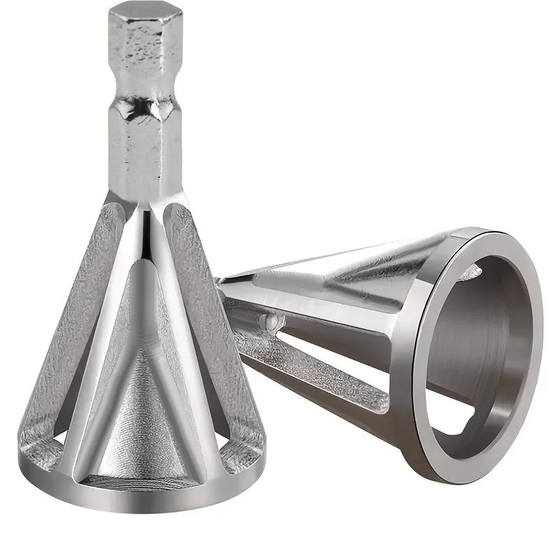 1-teiliges Anfaswerkzeug, Bohrfutter-Bohrwerkzeug, externes Anfaswerkzeug zum Entgraten von Metall, Schleifwinkel-Trimmung, geeignet für verschiedene C