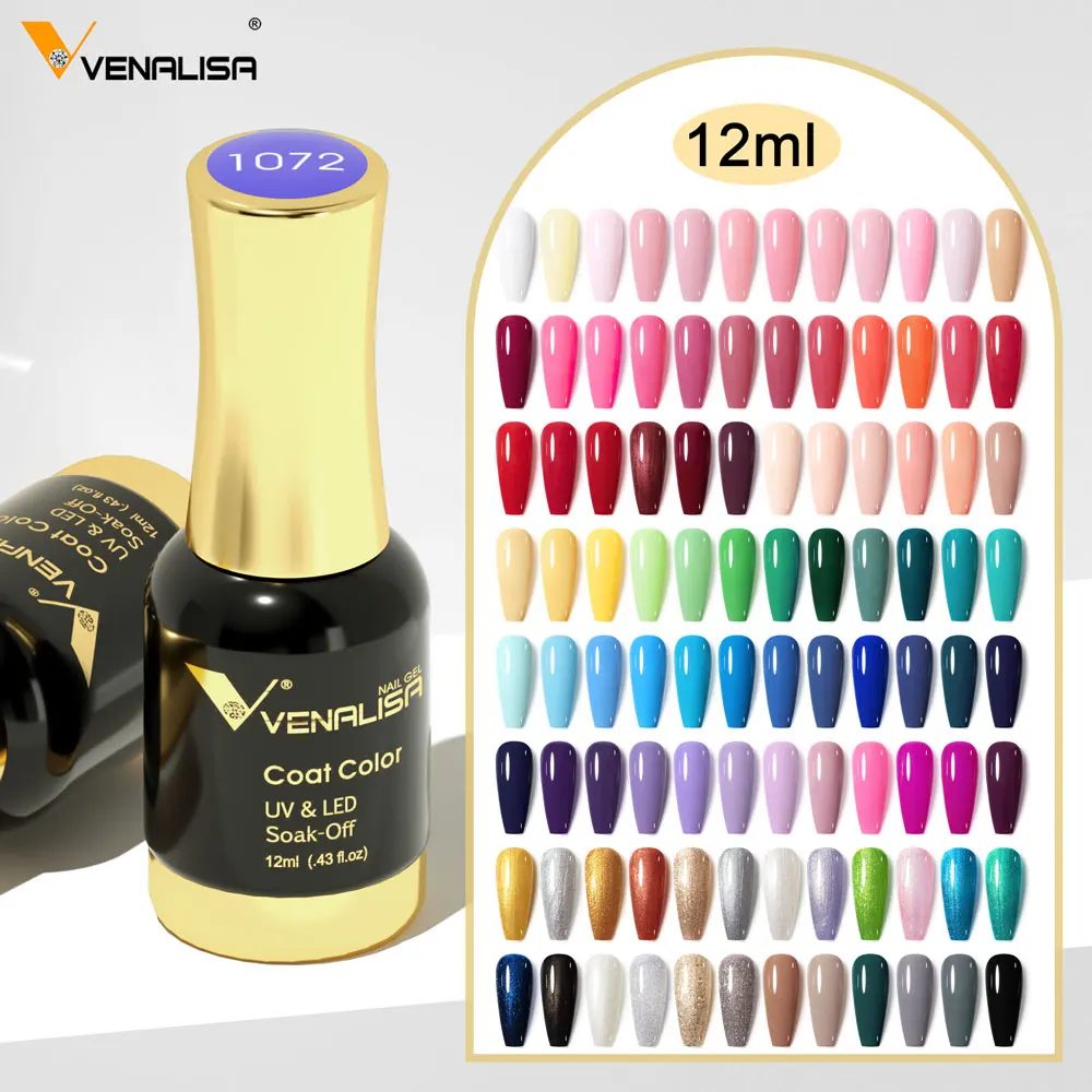 VENALISA 12 ml Fabulous Pink Nails Kristalllack CANNI Nail Art Glitzer Perlendiamanten Soak Off Platinum UV LED Gel Nagellack