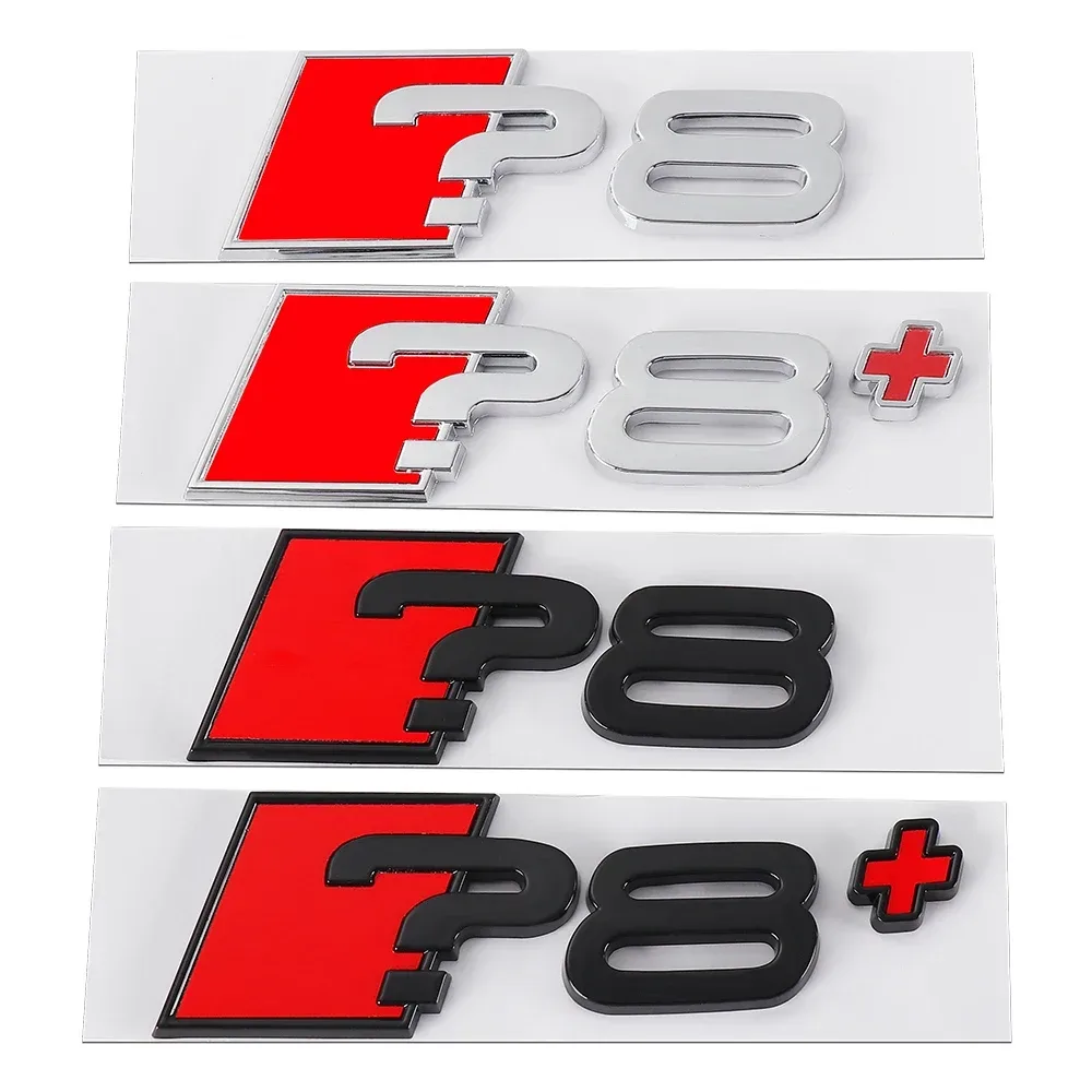 Auto-Karosserie Heckklappen-Emblem Aufkleber Buchstaben Auto-Heck-Abzeichen Aufkleber für Audi A3 A4 A5 A6 A7 A8 Q3 A4L A6L A8L B8 B9 8V QUATTRO RS3