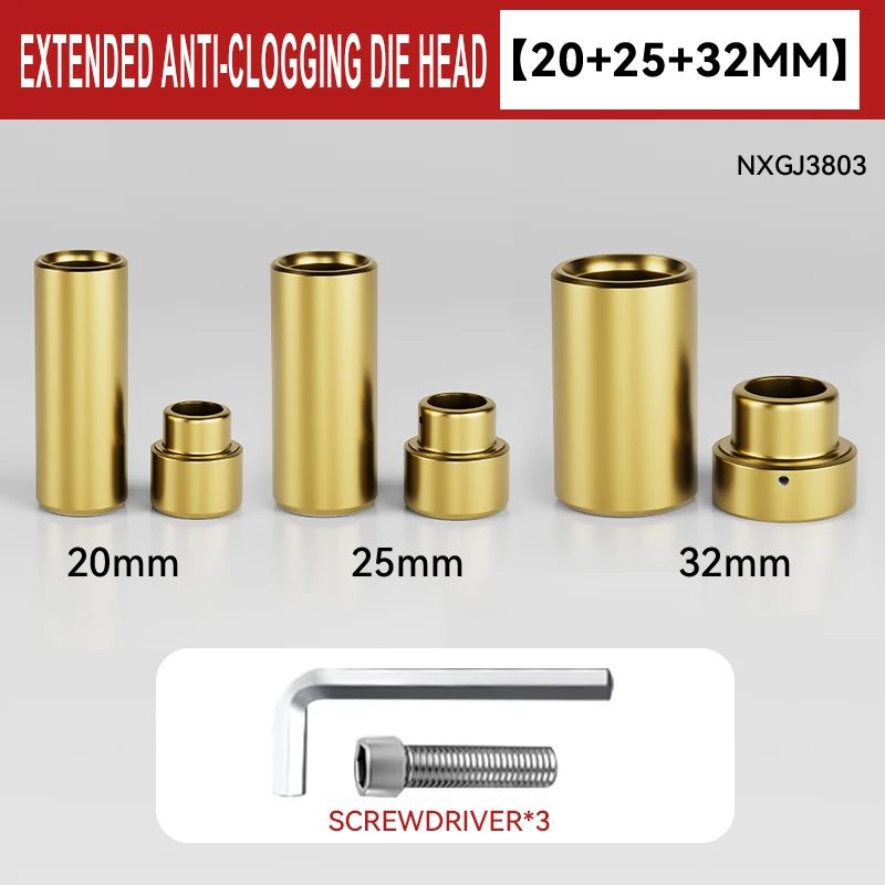 Erweiterter Anti-Blockier-Formkopf PPR Hot Melt Machine Mold Head PPR-Rohr Spezieller langer Hot Melt Hot Melt Head Nicht zerschlagende Wand E