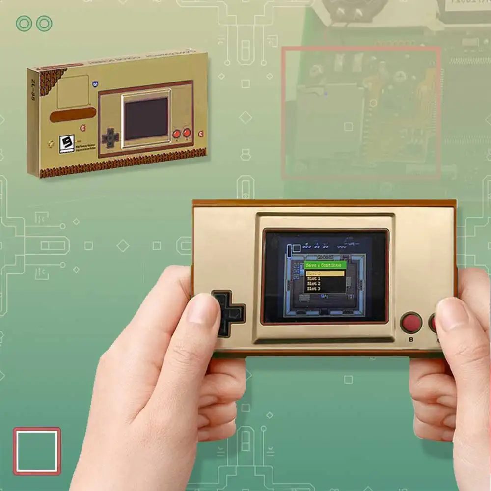 Open-Source-Gaming-Handheld-Zubehör-Uhr mit TF-Kartensteckplatz