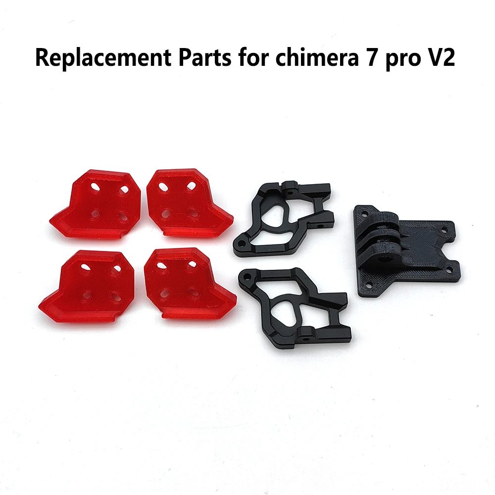 PHISITAL FPV Rahmen Teile Reparatur Teil Ersatzteil 3D gedruckt Arm Schutz/Kamera basis Für iFlight chimera7 pro V2