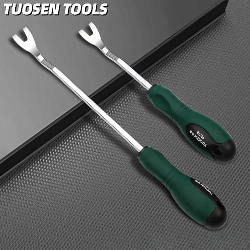 Auto Tür Panel Clip Remover Tool Set Langlebig Stahl Hebeln Bar Kit für Innen Trim Entfernung Auto Reparatur Zubehör