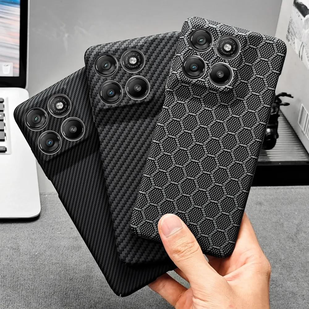 Schlanke Business-Hülle mit Carbonfaser-Textur für MagSafe, für Motorola Signature Edge 70 Pro Ultra X70 Air Pro, Sturzsichere Schutzhülle